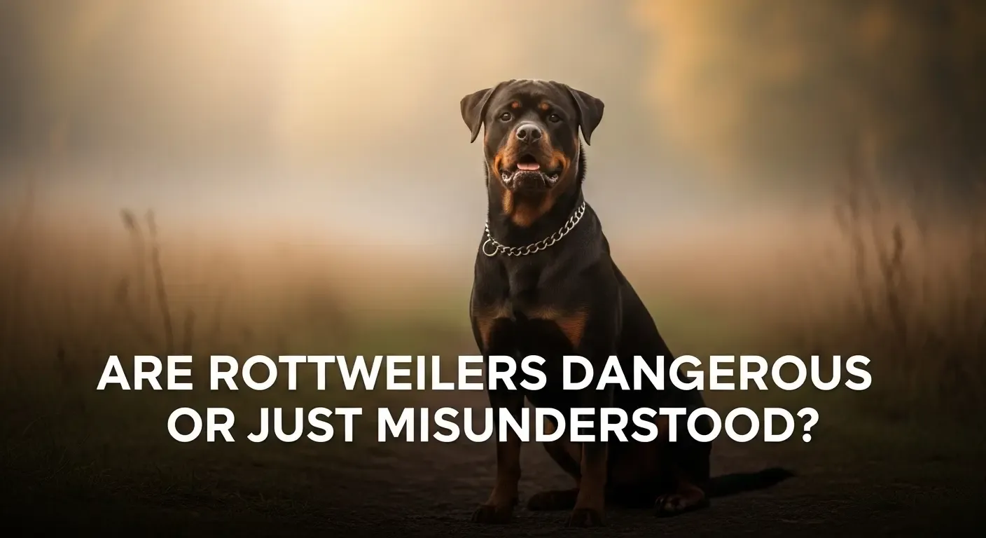 Are Rottweilers Dangerous or Just Misunderstood?