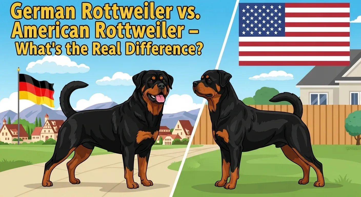 German Rottweiler vs. American Rottweiler Which One’s Your Perfect Match
