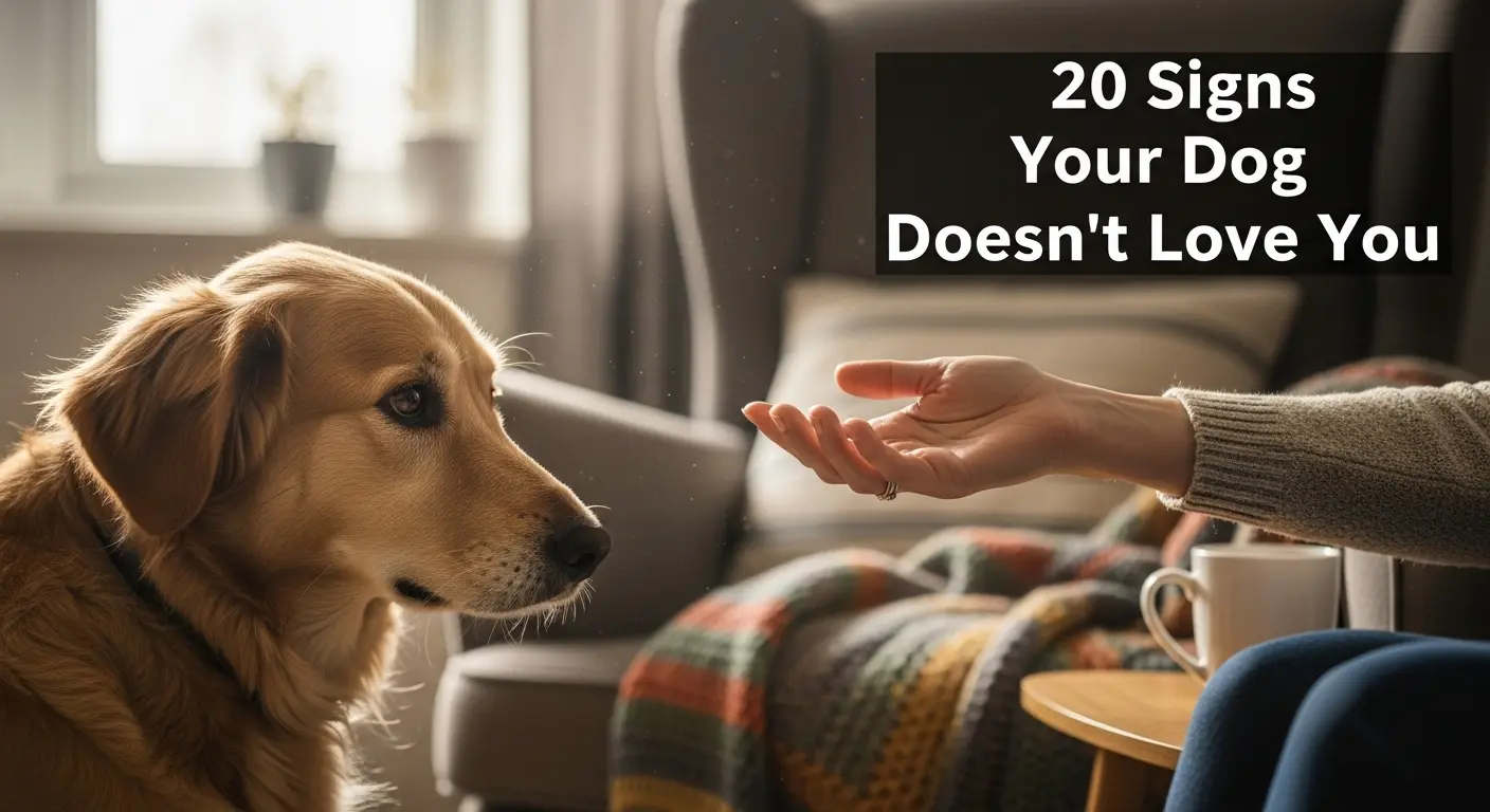 20 Signs Your Dog Doesn’t Love You