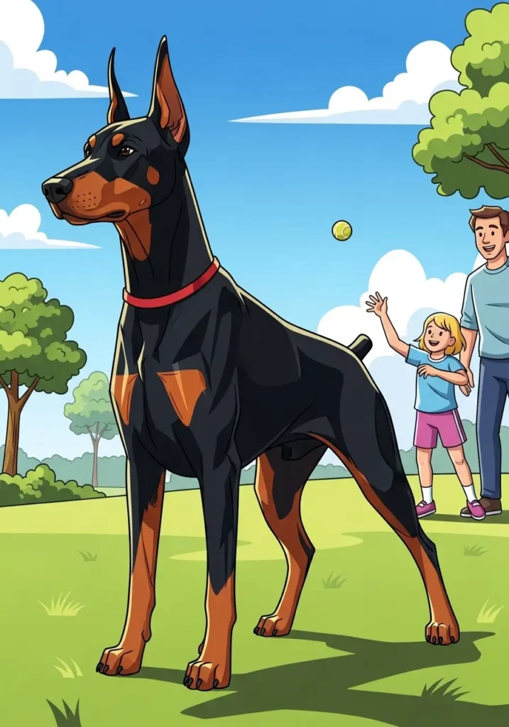 Doberman vs Rottweiler for Family Which One’s the Better Fit