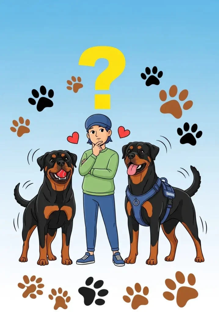 German vs Russian Rottweiler