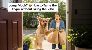 How to Stop a Dog From Jumping When Excited (Without Killing the Vibe)
