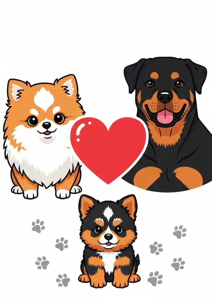 Pomeranian Rottweiler Mix