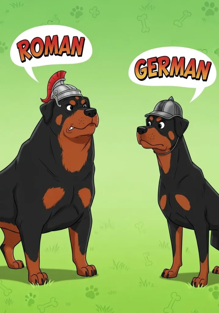 Roman vs German Rottweiler: Which One’s Best for Your Lifestyle?