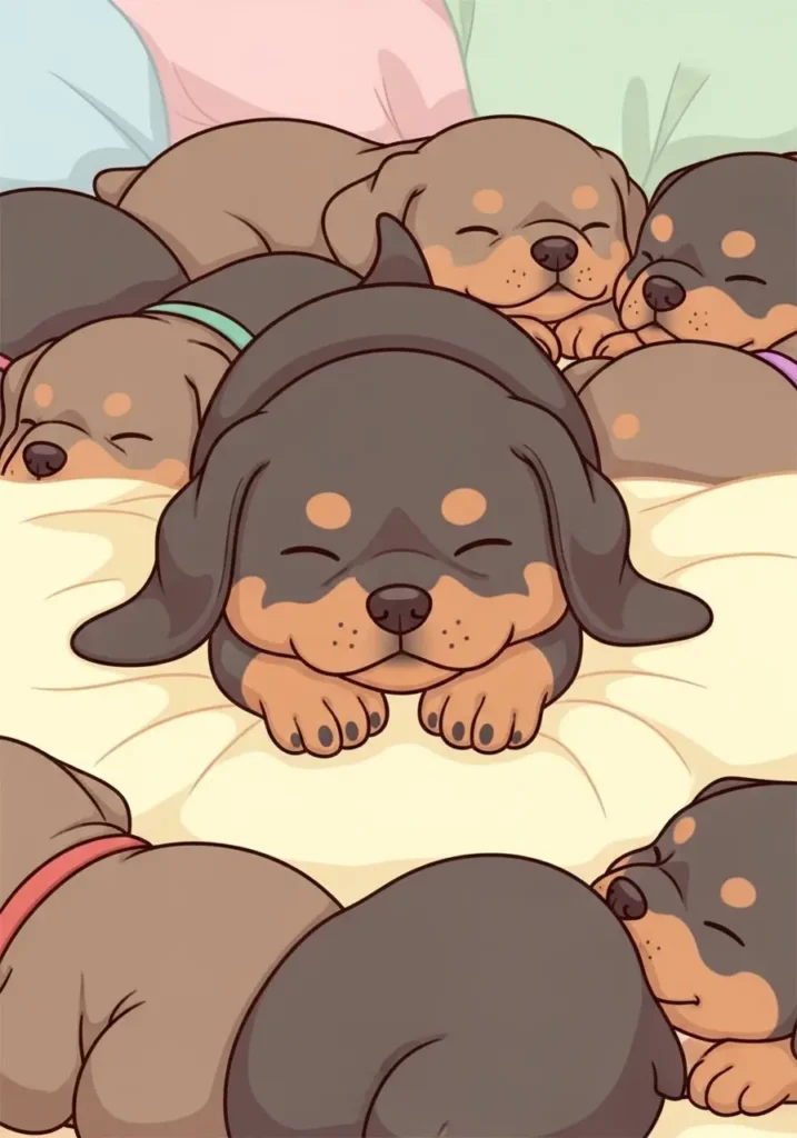 Rottweiler Growth Stages Explained (With Photos and Real Examples)