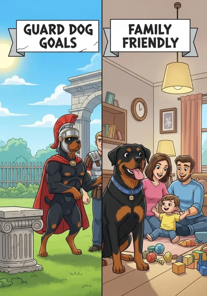 Roman vs German Rottweiler: Which One’s Best for Your Lifestyle?