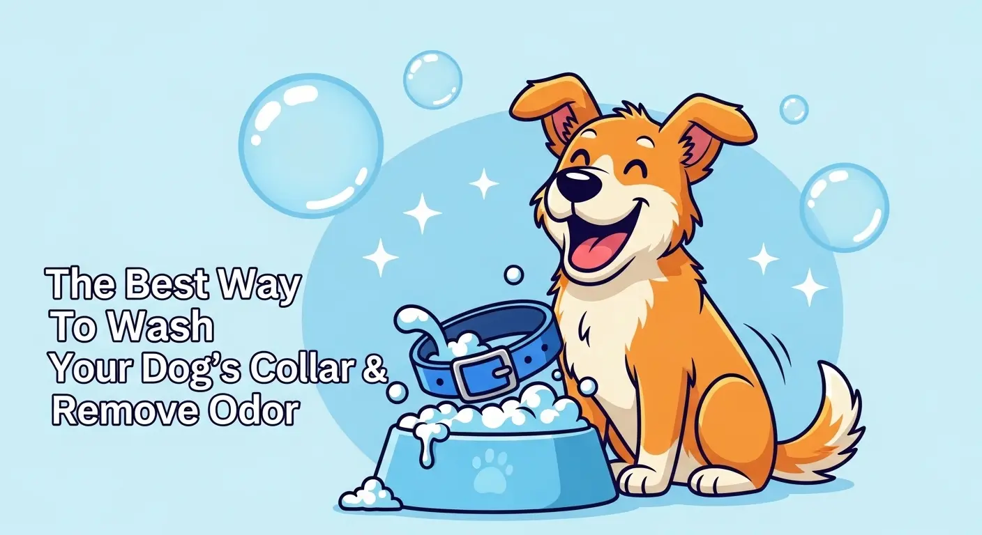 The Best Way to Wash Your Dog’s Collar and Remove Odor
