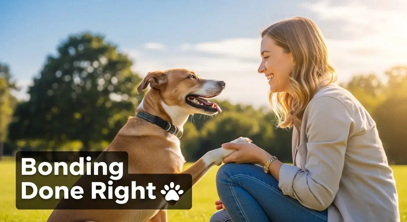 The Right Way to Bond With Your Dog