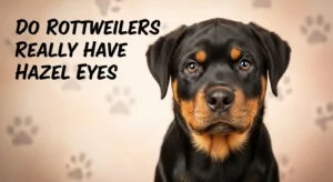 Do Rottweilers Ever Have Hazel or Green Eyes