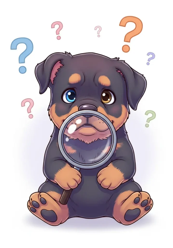 Do Rottweilers Ever Have Hazel or Green Eyes