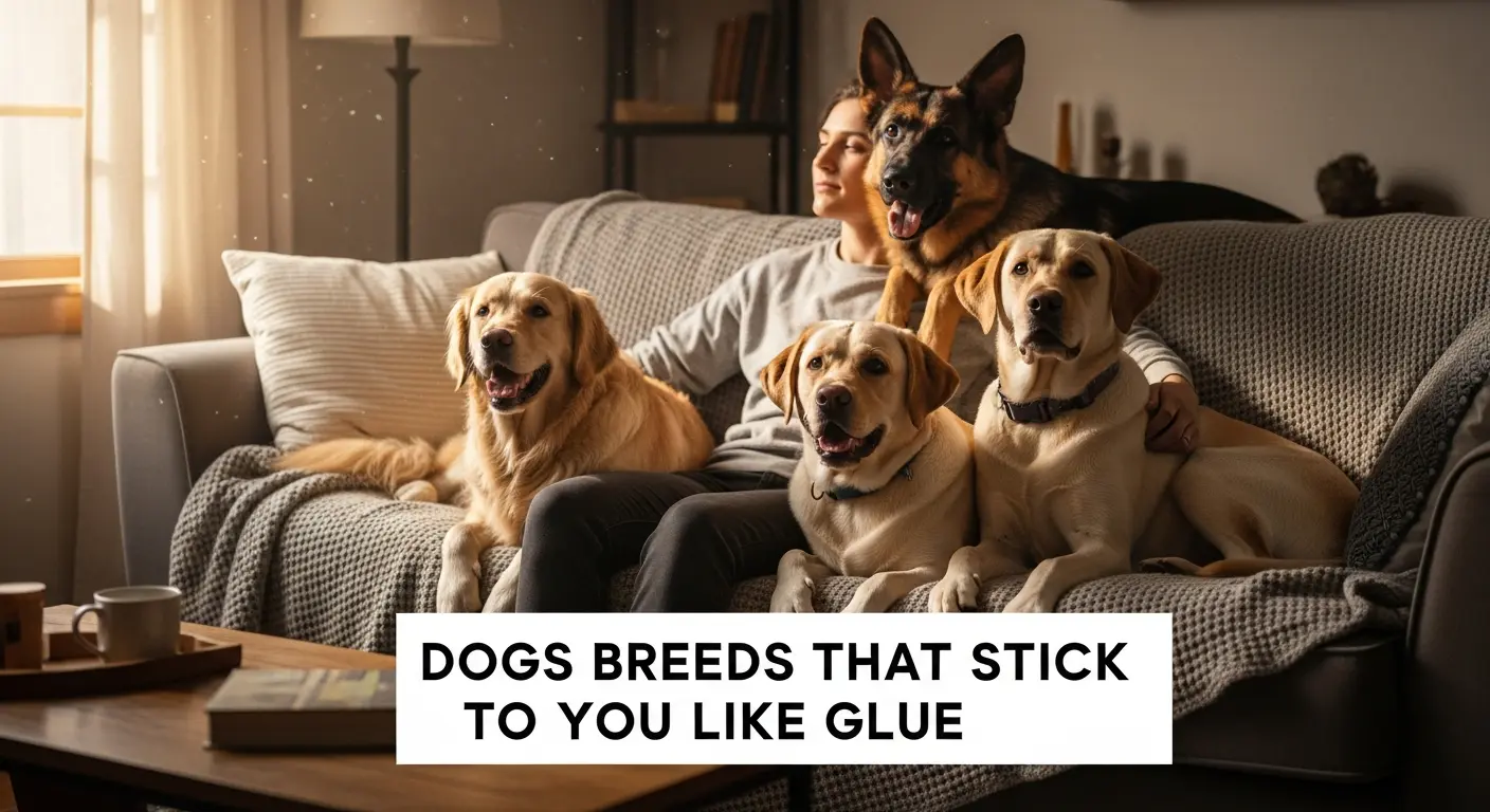 Dog Breeds That Stick to You Like Glue