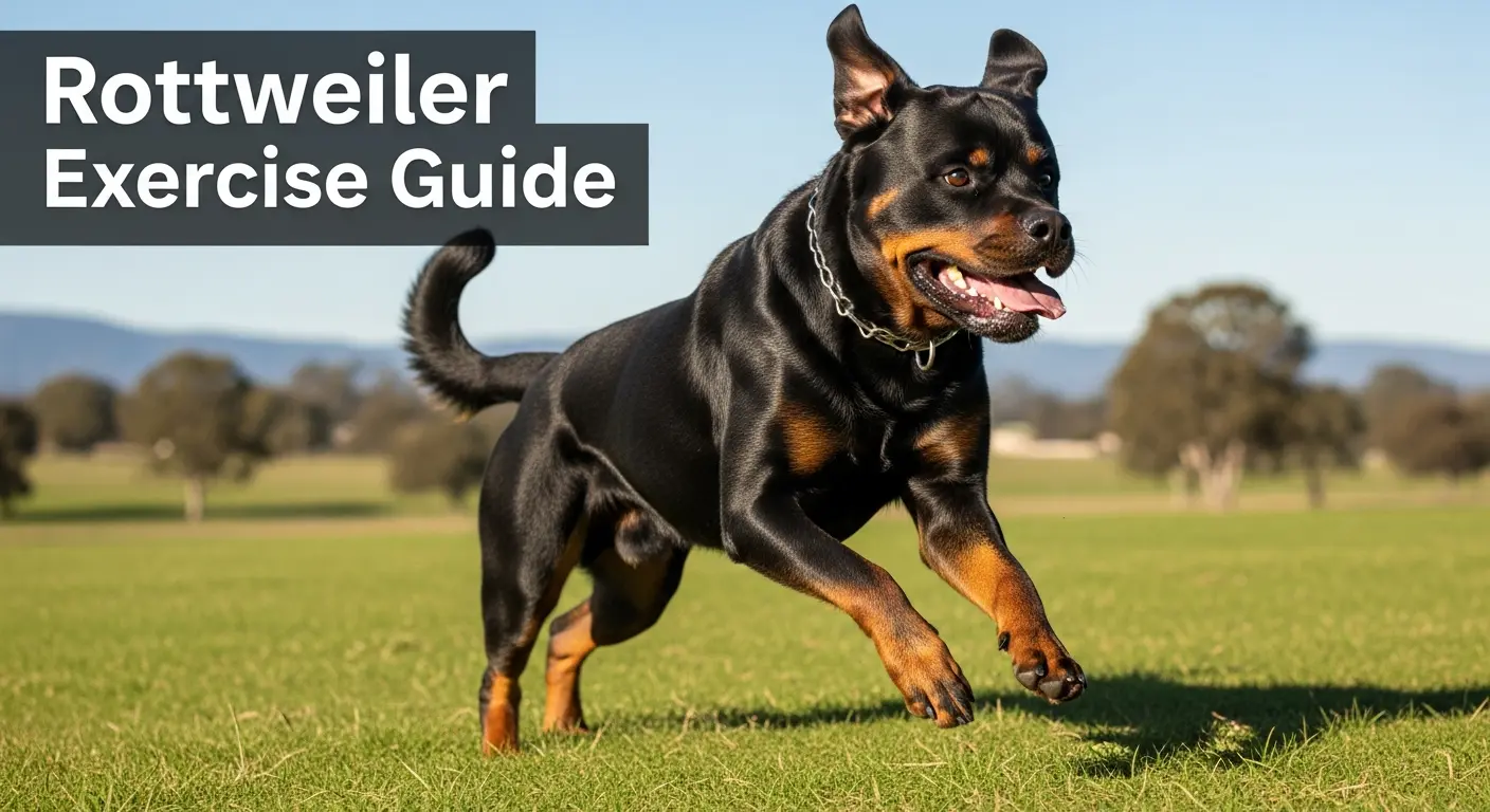 How Much Exercise Does a Rottweiler Need