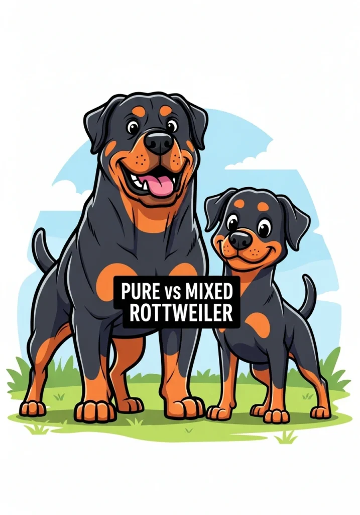 Mixed vs Pure Rottweiler