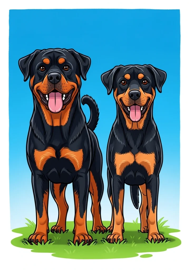 Mixed vs Pure Rottweiler