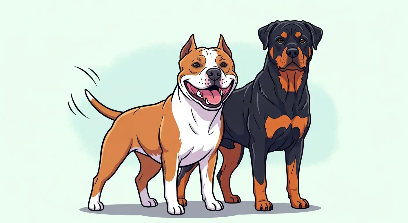 American Staffordshire Terrier Vs Rottweiler Key Differences Explained